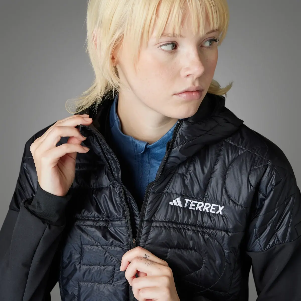 Adidas Terrex Xperior Varilite Hybrid PrimaLoft Jacket. 3