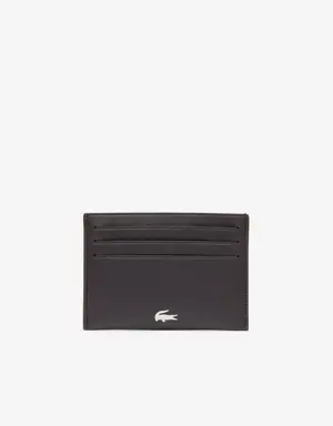 Unisex Fitzgerald credit card holder in leather