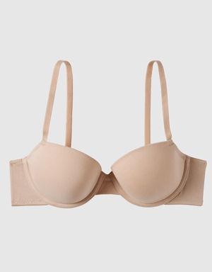 Remix Cotton Lightly Lined Demi Bra