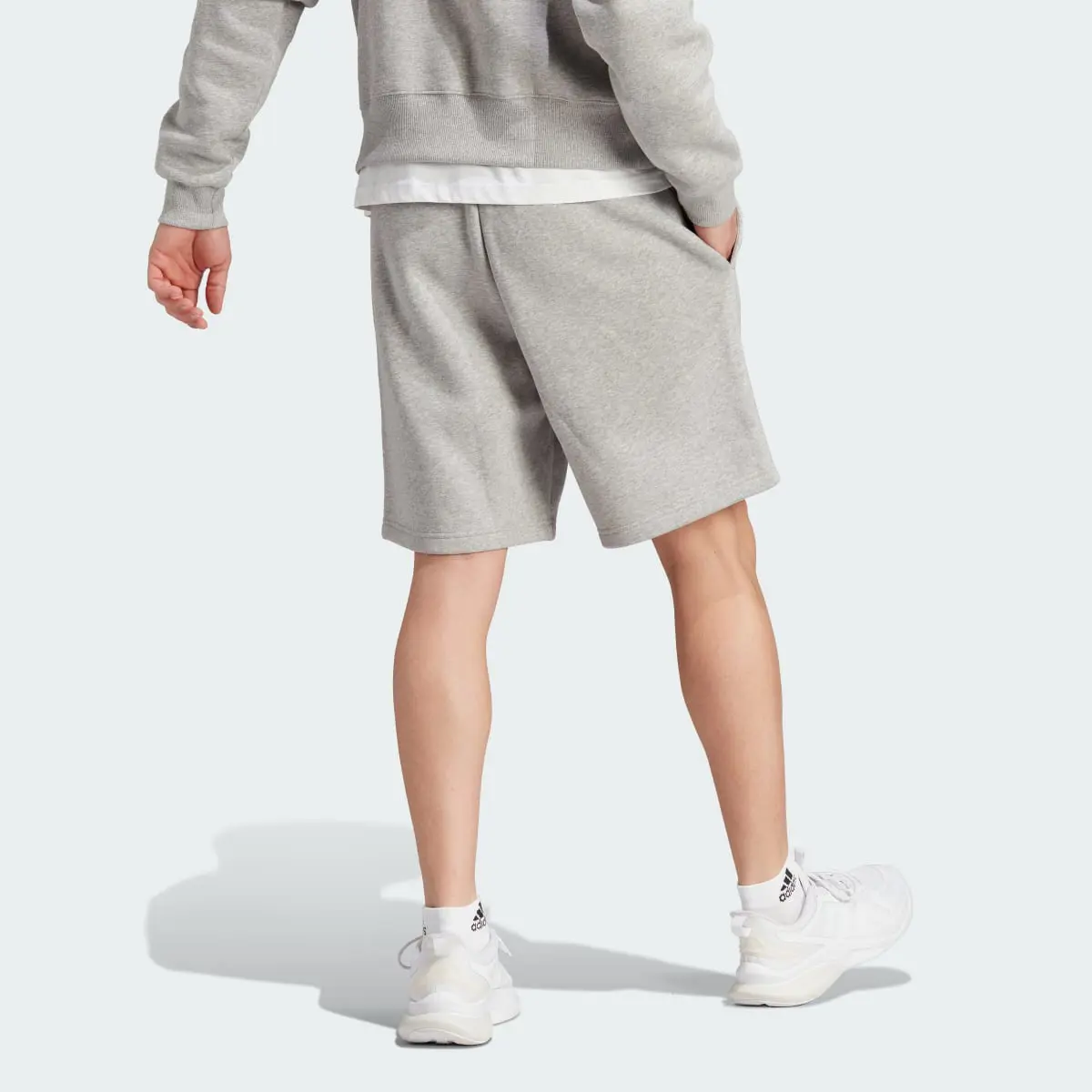 Adidas All SZN Fleece Shorts. 2