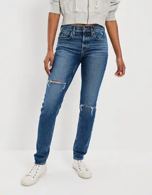 American Eagle Stretch Ripped '90s Skinny Jean. 1