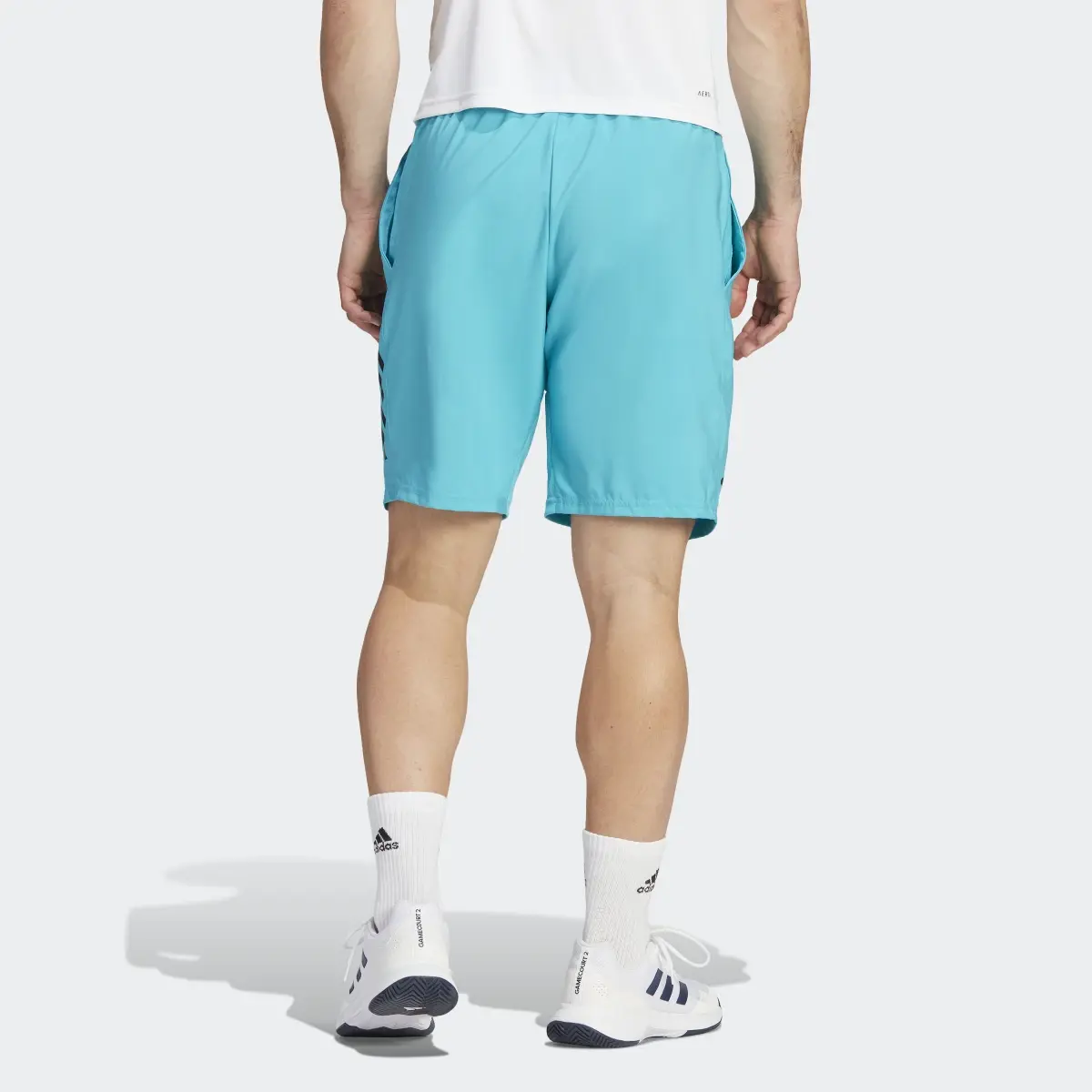 Adidas Club 3-Stripes Tennis Shorts. 2