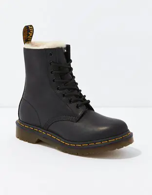 American Eagle Dr. Martens Women's 1460 Serena Faux Fur-Lined Boot. 1