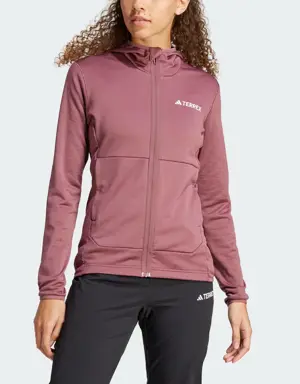 Adidas TERREX XPERIOR LIGHT FLEECE HOODED JACKET