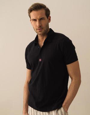 Pamuklu Slim Fit Polo Tişört