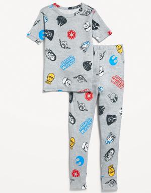 Gender-Neutral Snug-Fit Licensed Pop-Culture 2-Piece Pajama Set for Kids multi