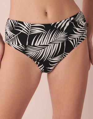 PALM LEAVES High Waist Bikini Bottom
