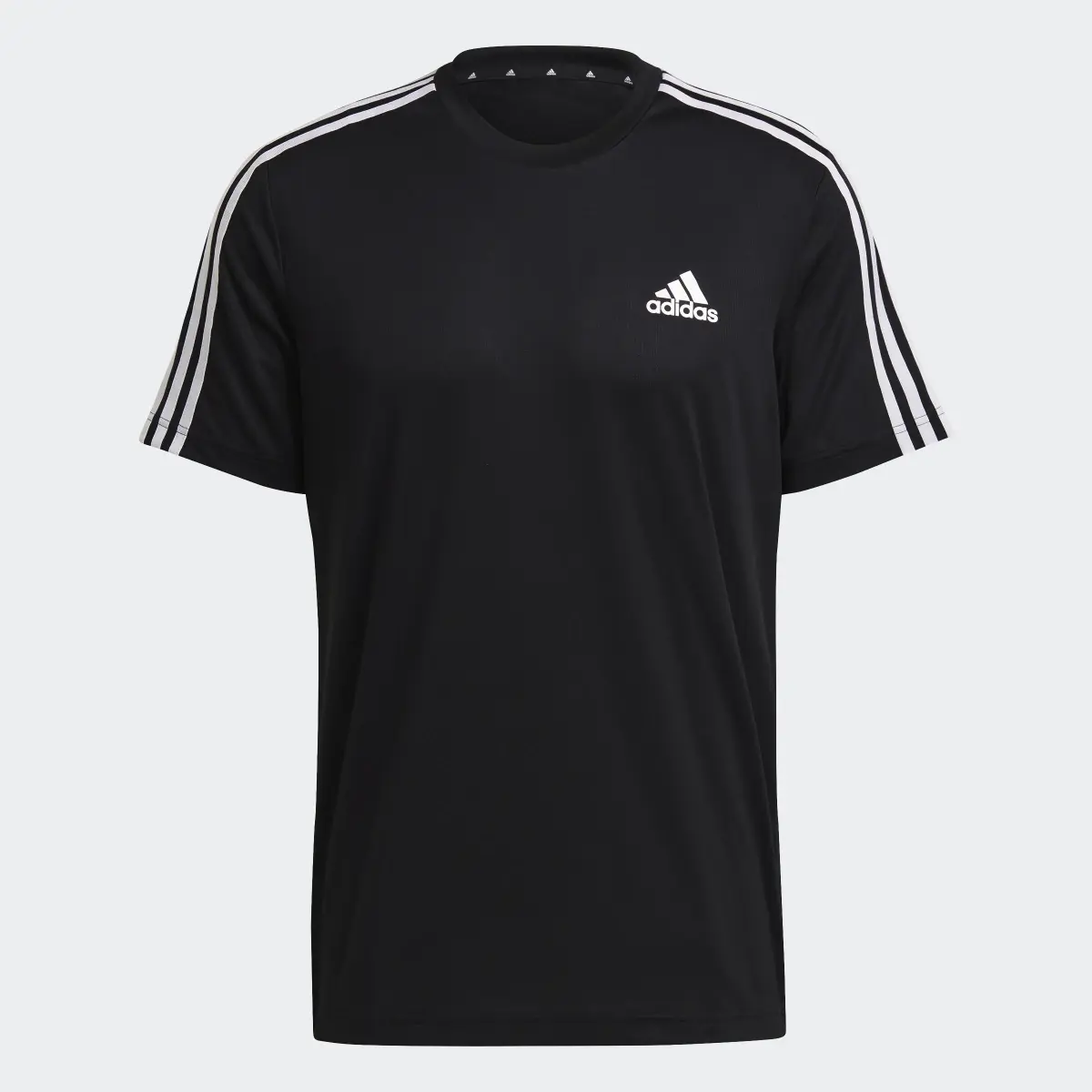 Adidas AEROREADY Designed To Move Sport 3-Stripes Tee. 1