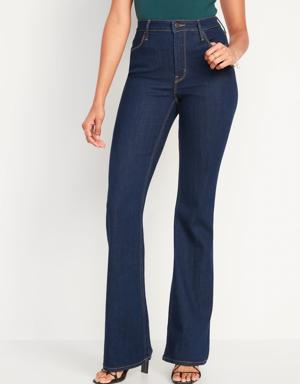 Old Navy High-Waisted Wow Flare Jeans blue