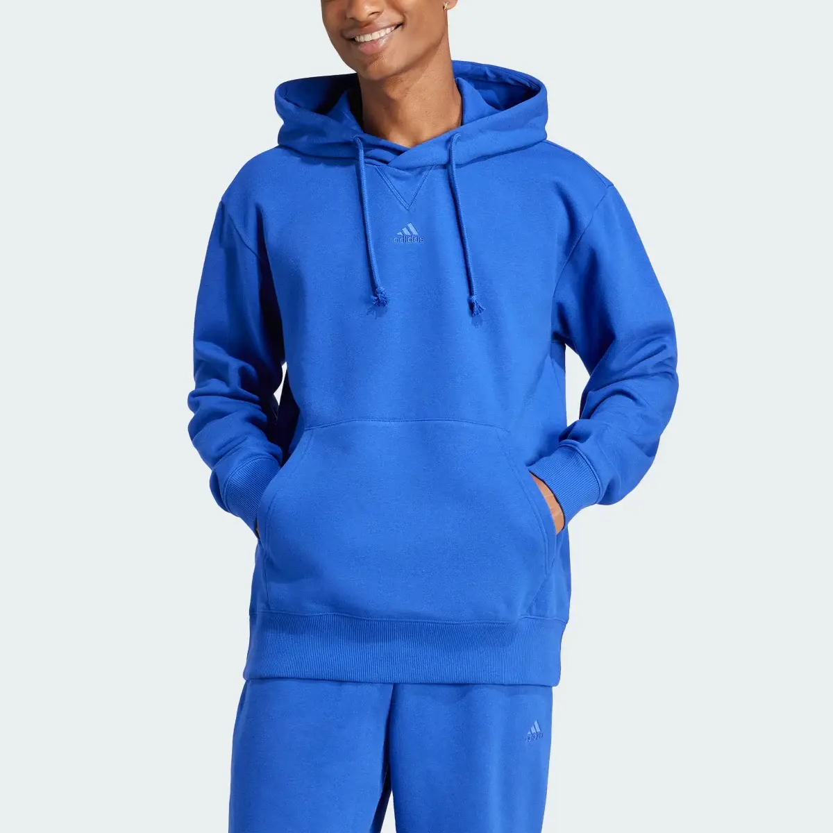 Adidas ALL SZN Fleece Hoodie. 1