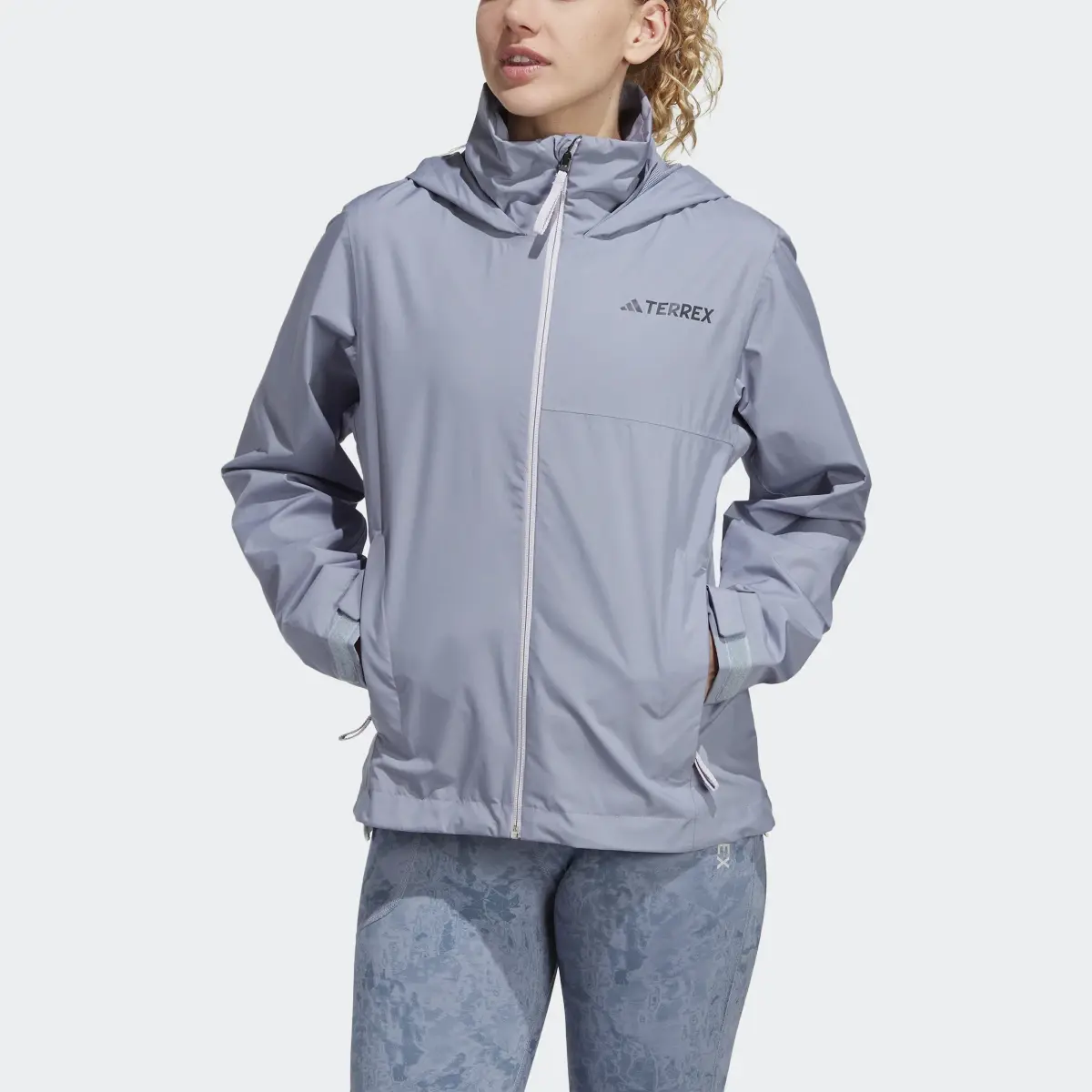 Adidas Terrex Multi RAIN.RDY 2-Layer Rain Jacket. 1