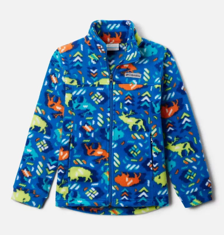 Columbia Boys’ Zing™ III Printed Fleece Jacket. 2