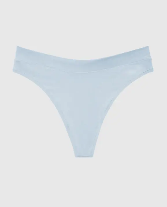 La Senza Ultrasoft Modal High Leg Thong Panty. 3