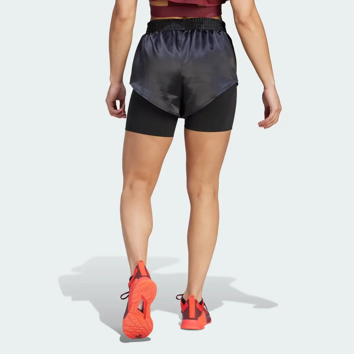 Adidas Power AEROREADY 2-in-1 Shorts. 2