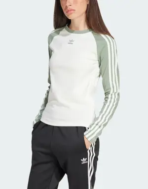 Adidas T-shirt manches longues coupe slim