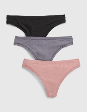 Gap Breathe Thong (3-Pack) multi