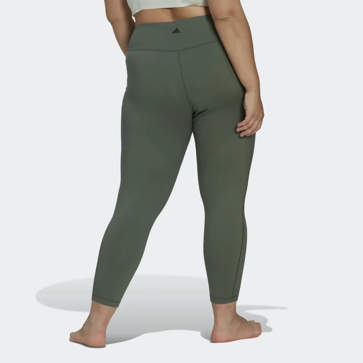 Adidas Yoga Studio 7/8 Leggings (Plus Size). 2