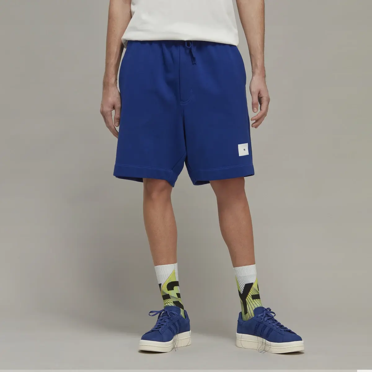 Adidas Y-3 Organic Cotton Terry Shorts. 1