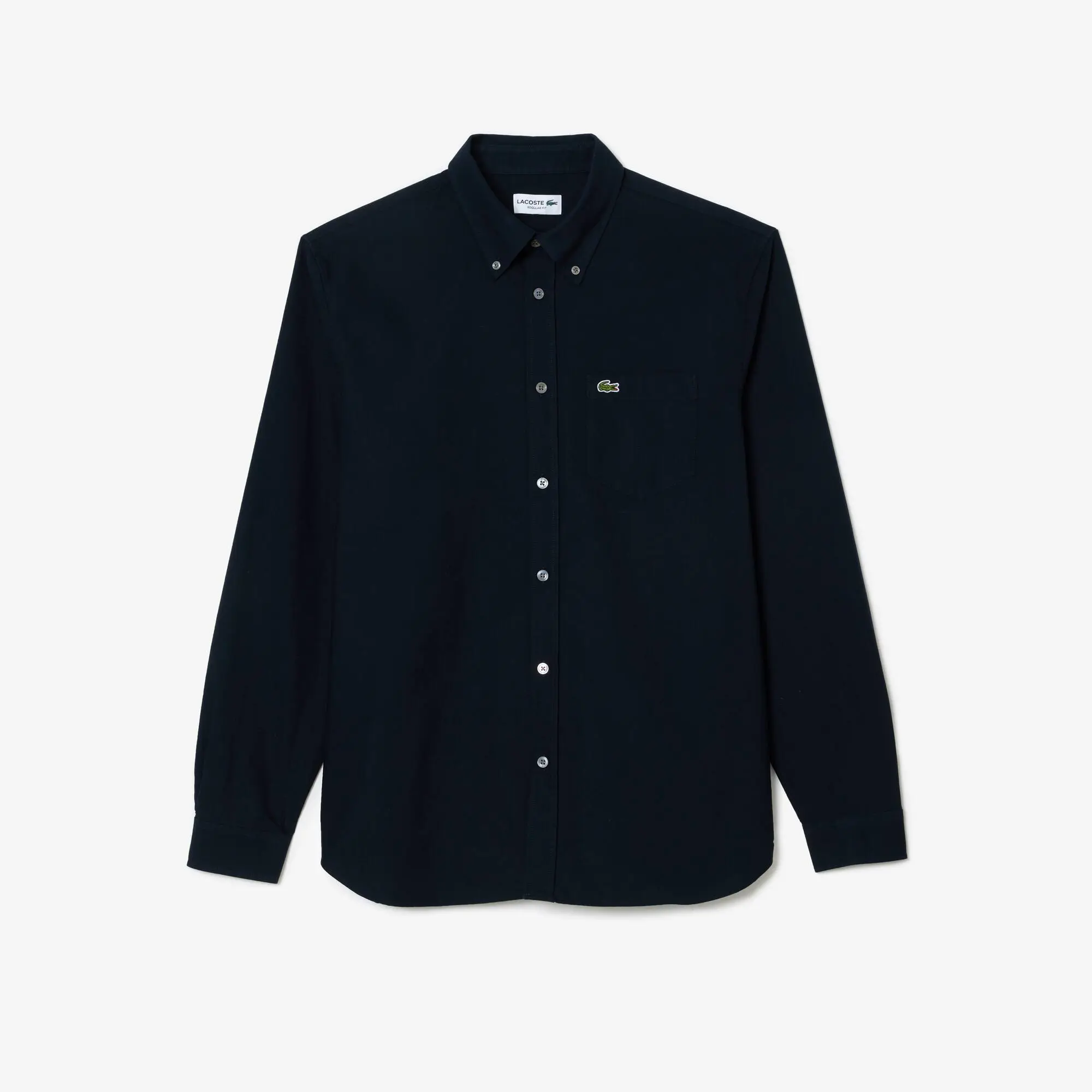 Lacoste Regular fit cotton Oxford shirt. 1