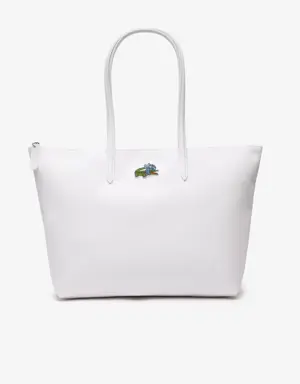 Lacoste Grand sac cabas femme Lacoste x Netflix avec imprimé crocodile