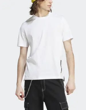 Adidas T-shirt Sportswear City Escape Split-Hem