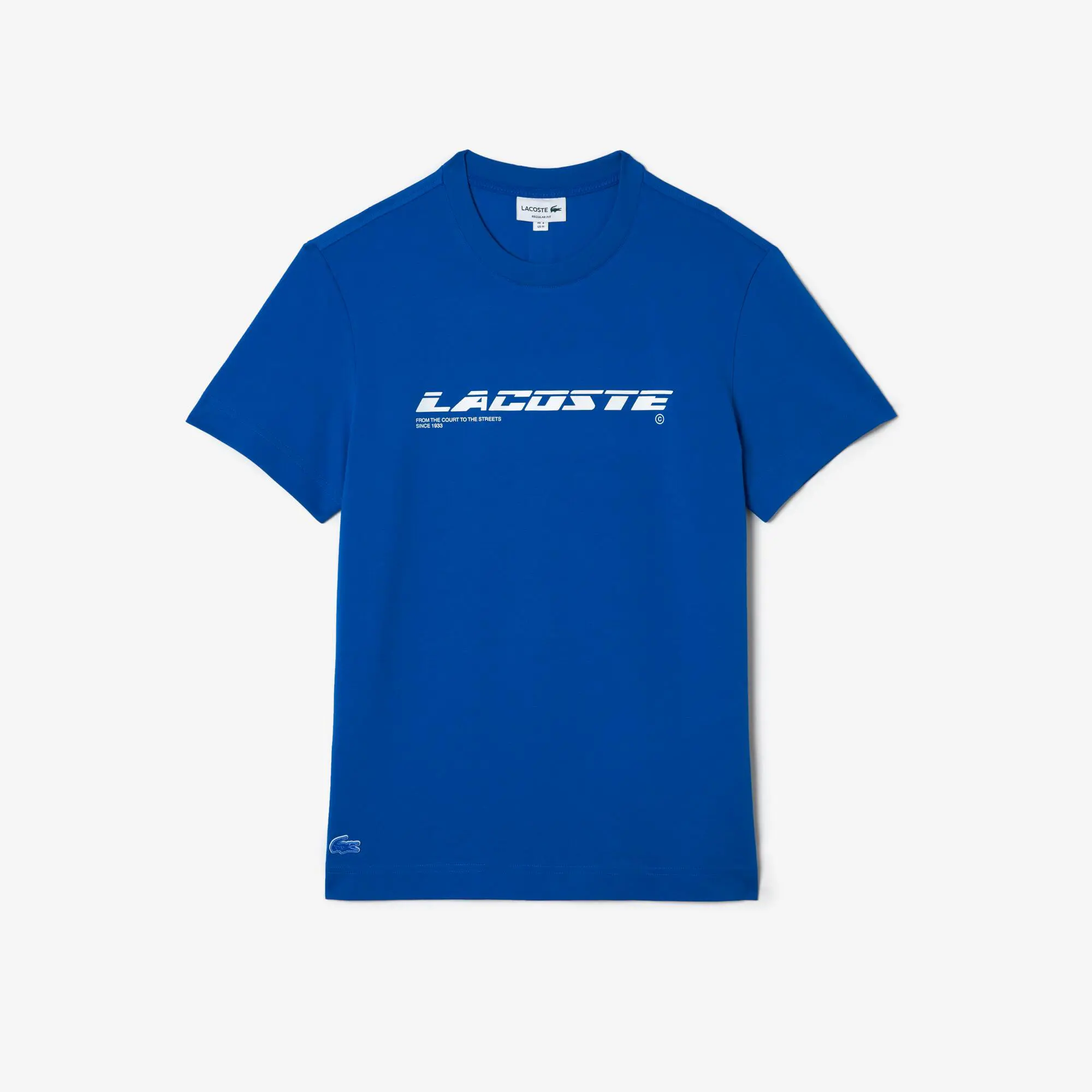 Lacoste Herren T-Shirt aus Piqué mit Logo. 2