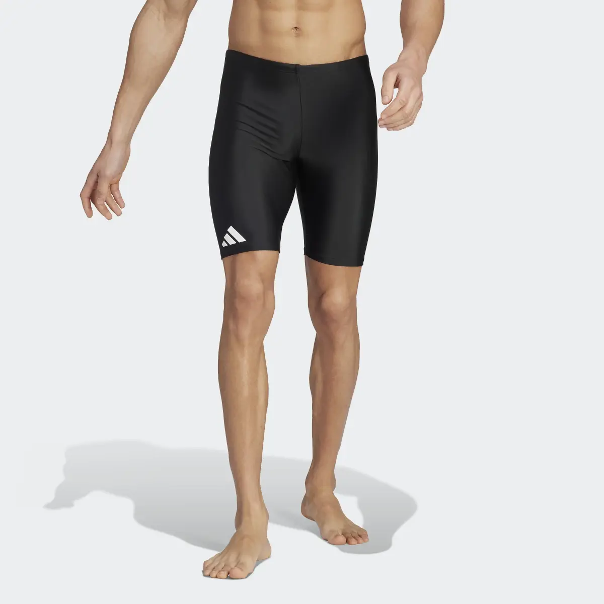 Adidas Solid Swim Jammers. 1