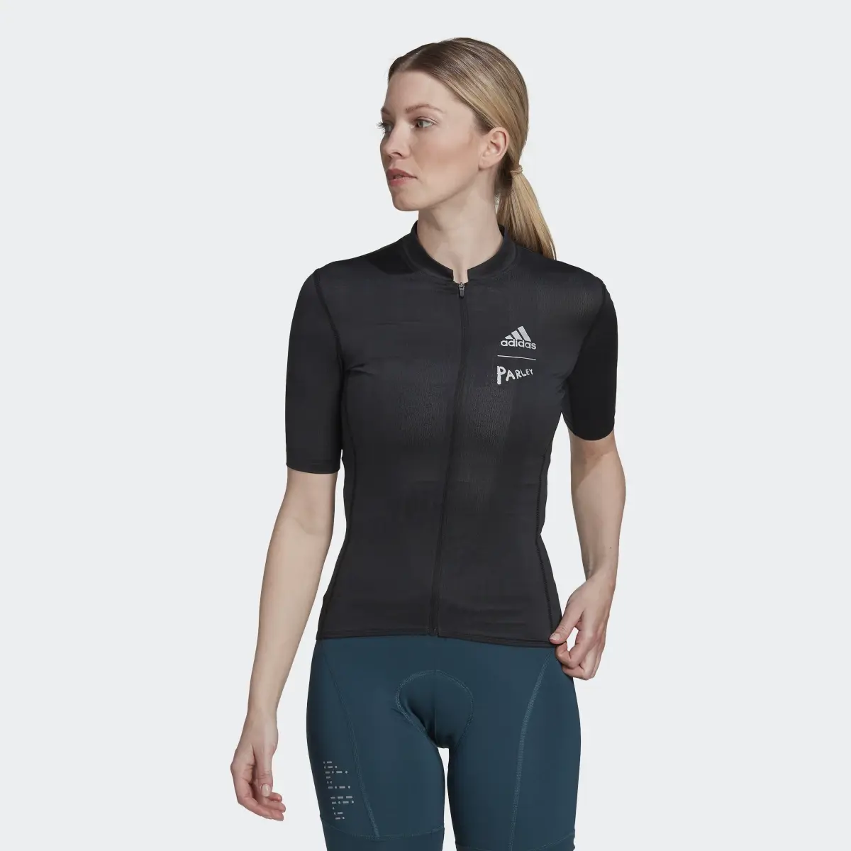 Adidas The Parley Short Sleeve Cycling Jersey. 2