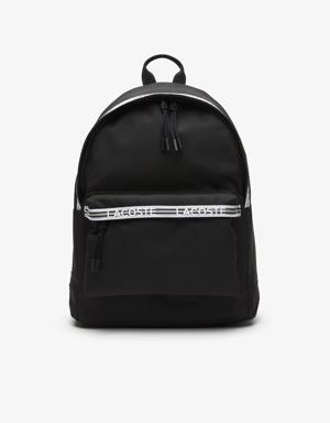 Lacoste Erkek Siyah Baskılı Sırt Çantası. 3 Lacoste Erkek Siyah Baskılı Sırt Çantası. 3