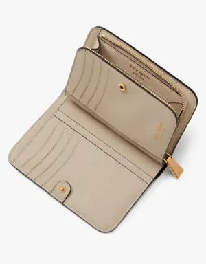 Morgan Colorblocked Compact Wallet