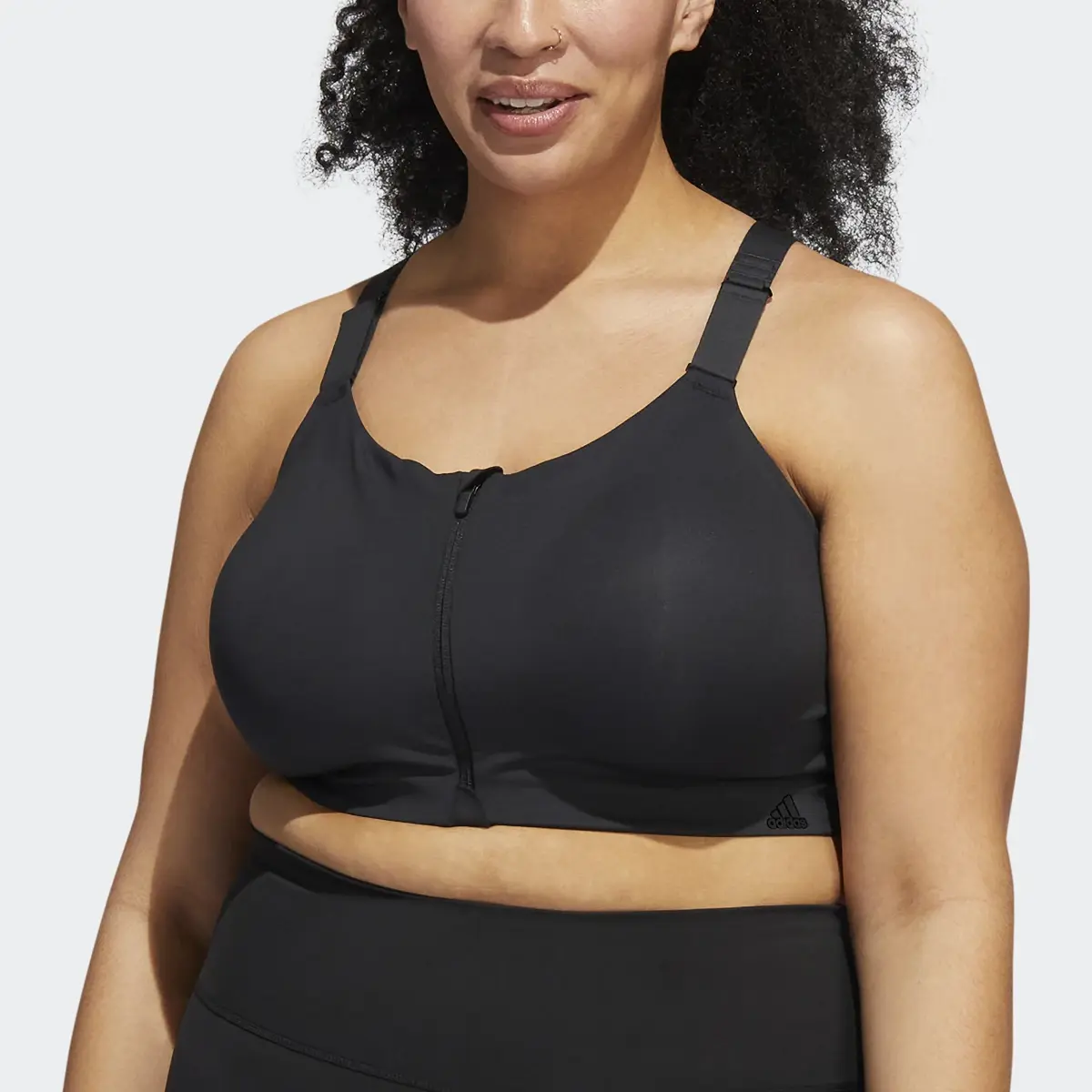 Adidas TLRD Impact Luxe Training High-Support Bra (Plus Size). 1