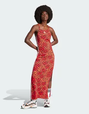 Originals Leopard Luxe 3-Stripes Maxi Dress