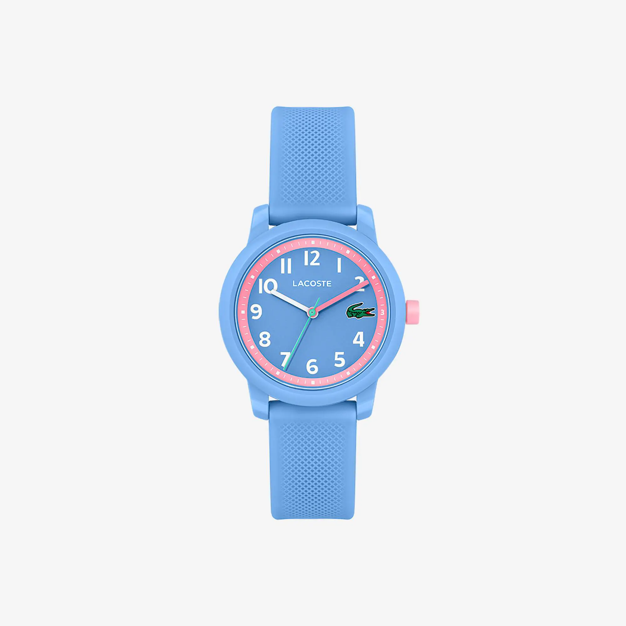 Lacoste Kids’ Lacoste.12.12 Blue Silicone Strap Watch. 2