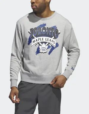 Adidas Maple Leafs Vintage Crew Sweatshirt