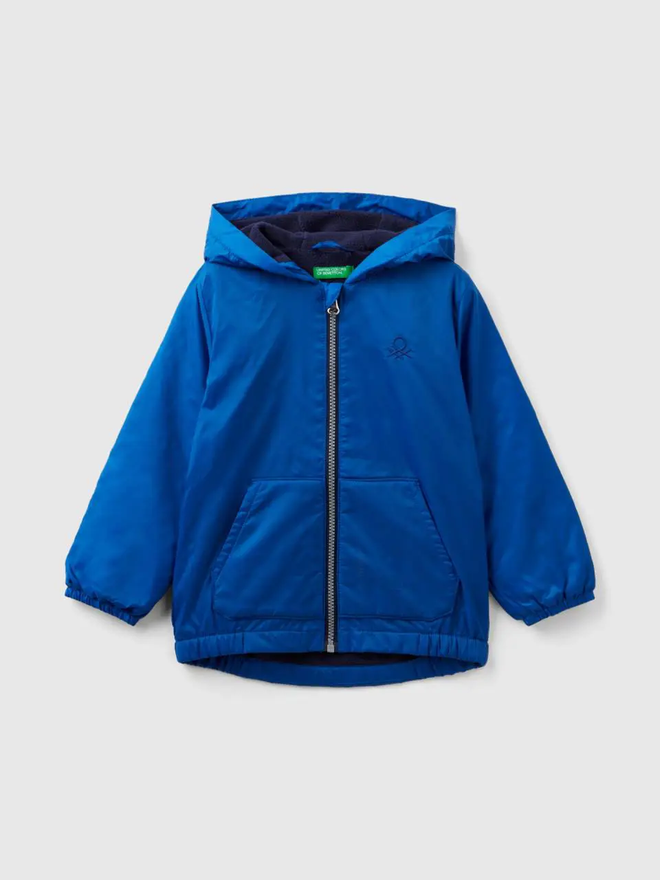 Benetton jacket with oversized hood. 1