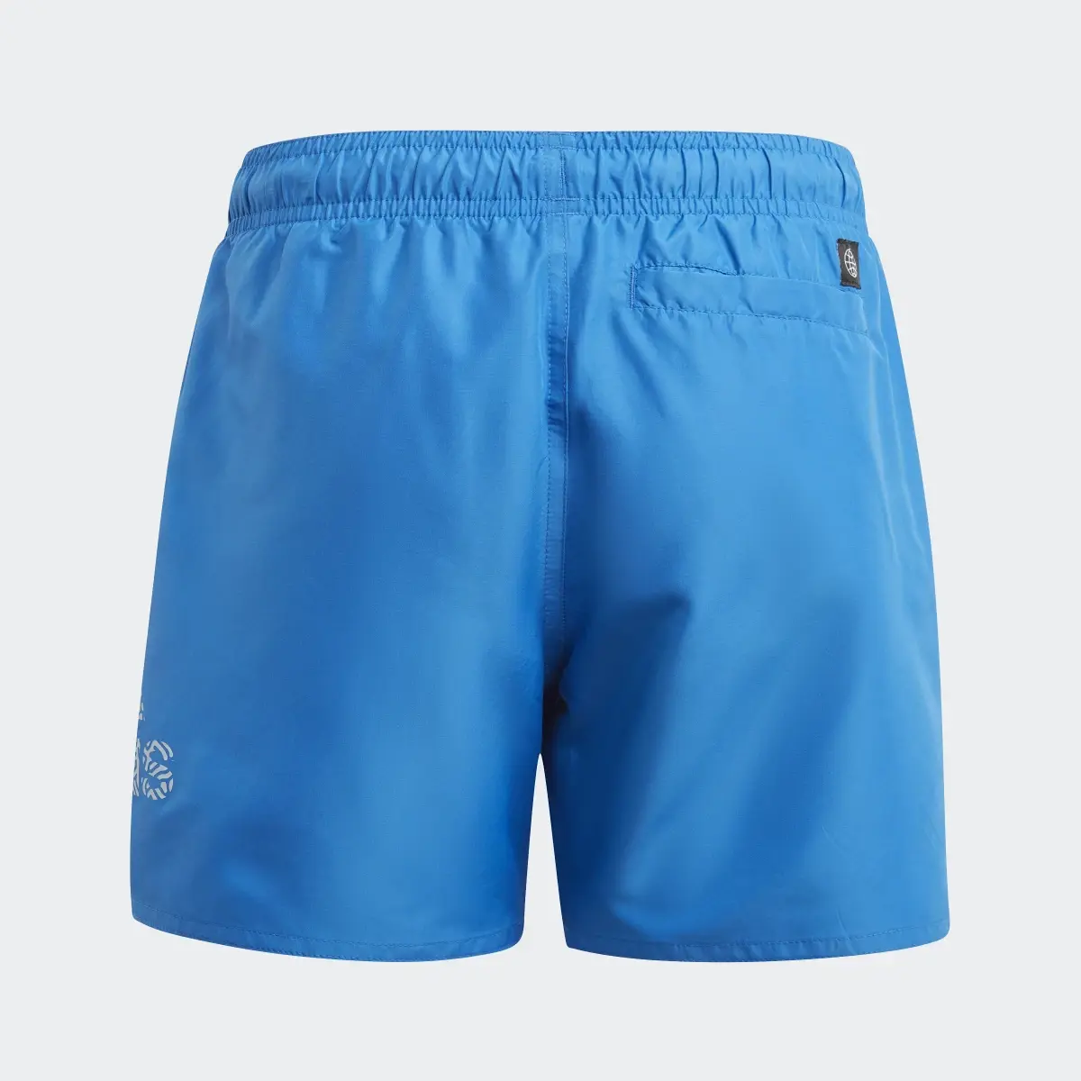 Adidas Logo CLX Swim Shorts. 2
