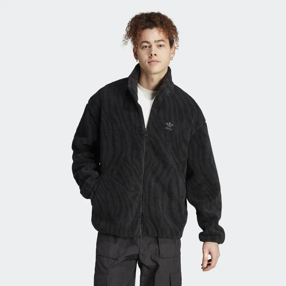 Adidas Graphics Animal Polarfleece Jacke. 2