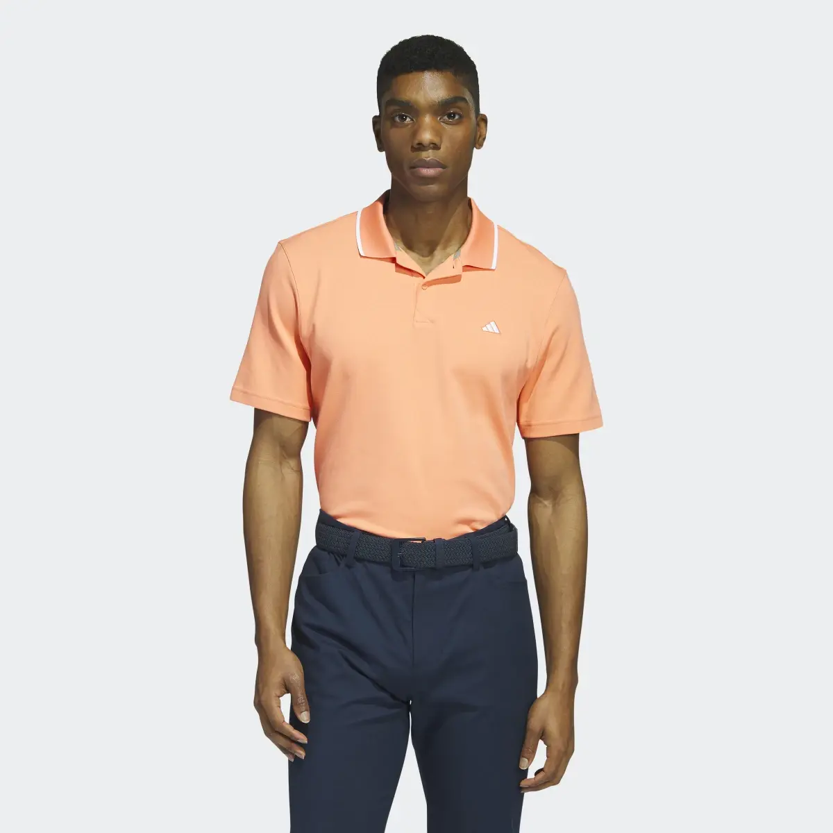 Adidas Go-To Piqué Golf Polo Shirt. 2