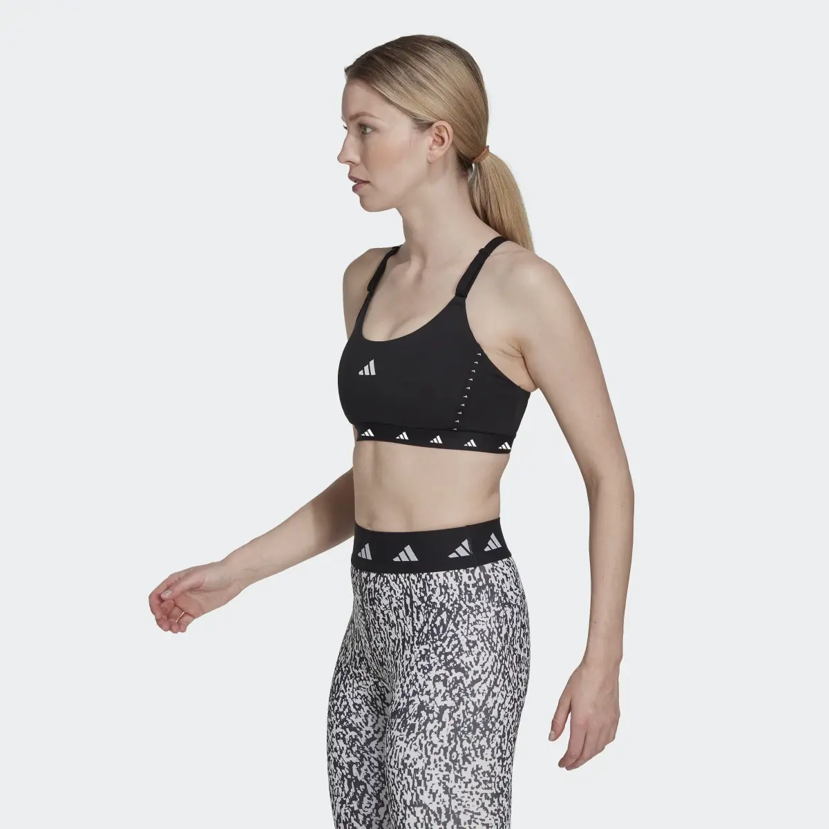 Adidas Brassière Aeroimpact Training Techfit Maintien léger. 3