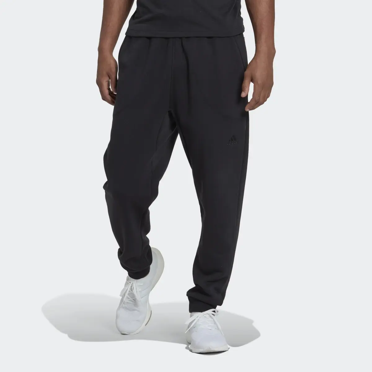 Adidas Studio Lounge Fleece Pants. 1