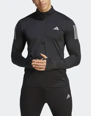 Adidas Felpa Own the Run 1/4 Zip Long Sleeve