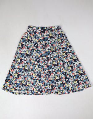 Midi Skirt Kadın Çok Renkli Etek