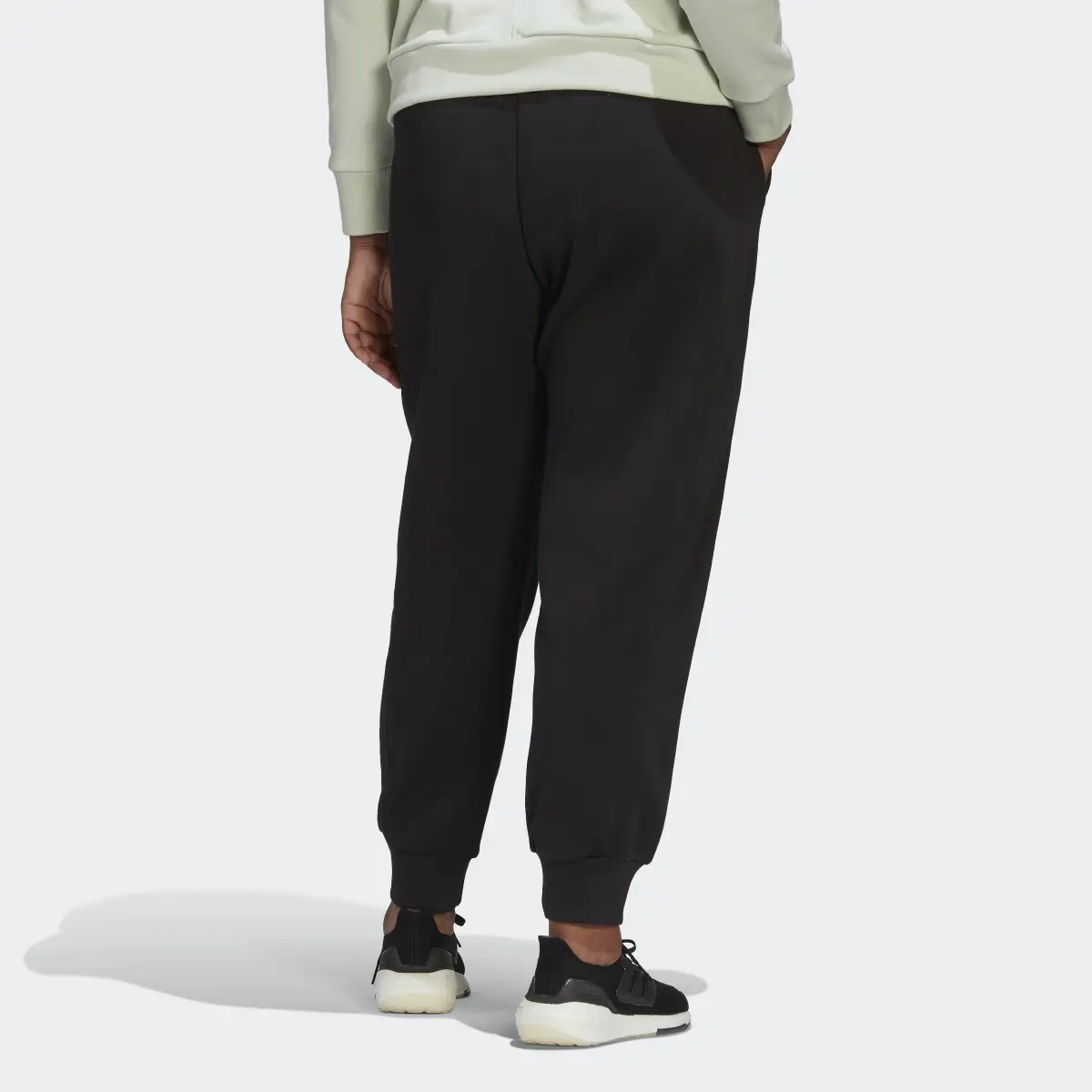 Adidas ALL SZN Fleece Joggers (Plus Size). 2