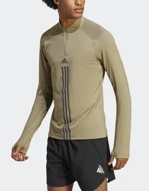 AlphaStrength 1/4 Zip Long Sleeve Top