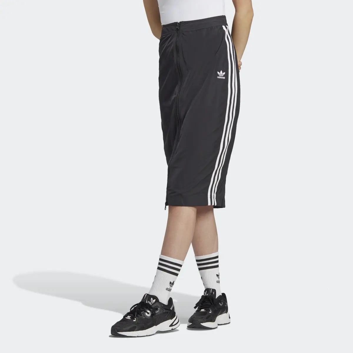 Adidas Adicolor Classics Long Track Skirt. 1