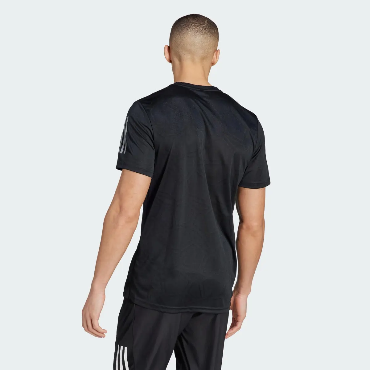 Adidas Playera Own the Run Carbon Measured. 3