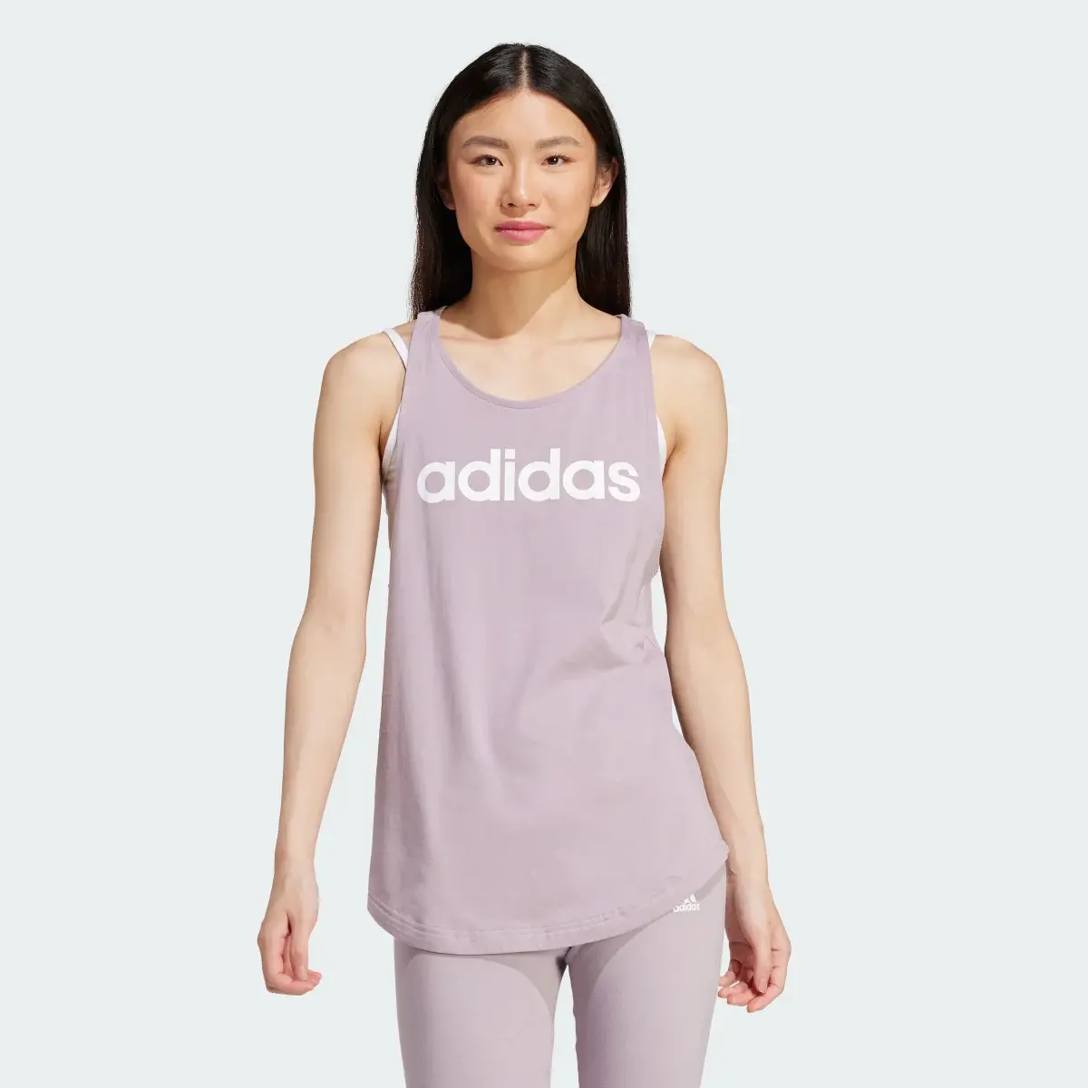 Adidas Essentials Loose Logo Tank Top. 2