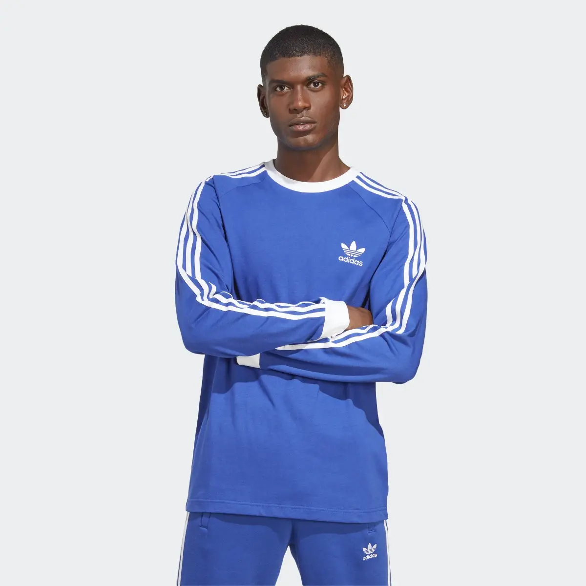 Adidas Adicolor Classics 3-Stripes Long Sleeve Tee. 2