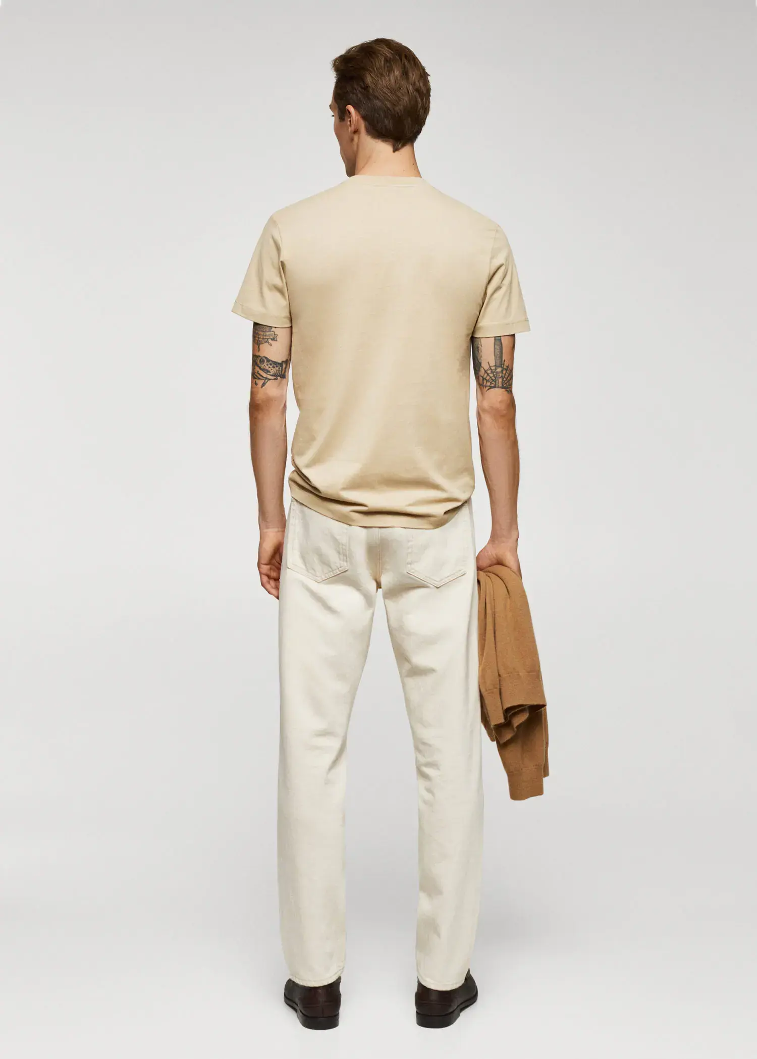 Mango T-shirt essentiel coton stretch. 3