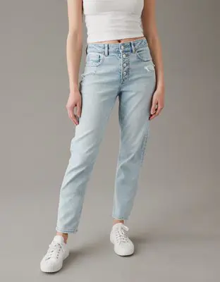 American Eagle Stretch Mom Jean. 1